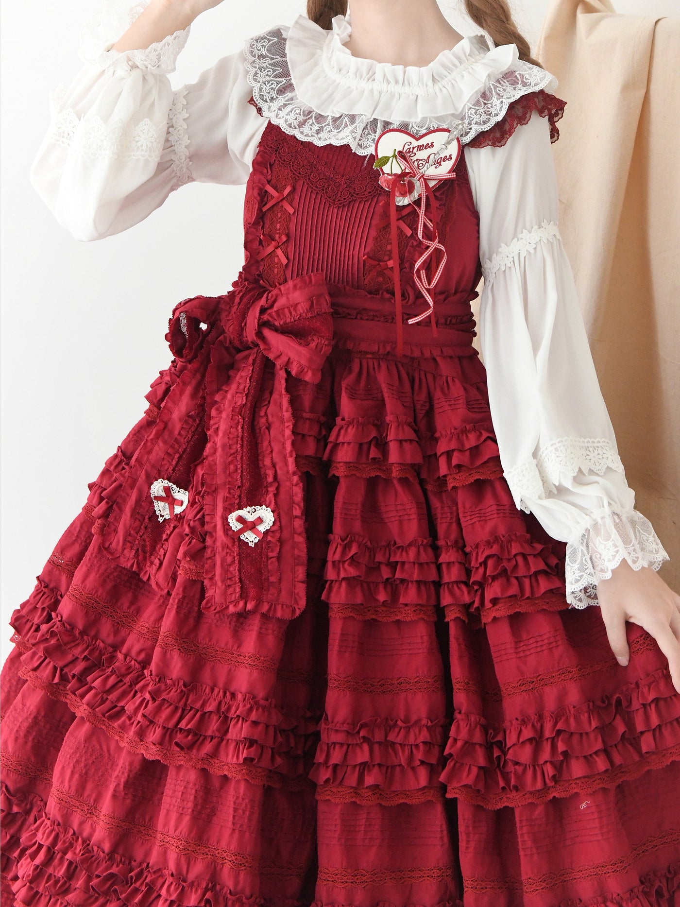DMFS Lolita - Chiffon Off-Shoulder Classic Lolita - Blouse Innerwear