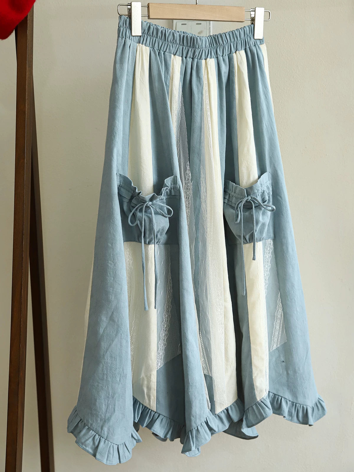 Baozi Pig - Apple Orchard - Blouse, Vest or Underskirt in an Apple-Themed Three-Piece Coordinate