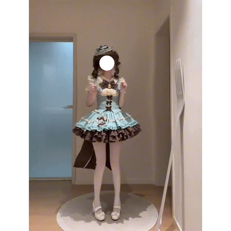 Creamy - Mint Doll - JSK Dress Set with Tiered Ruffles