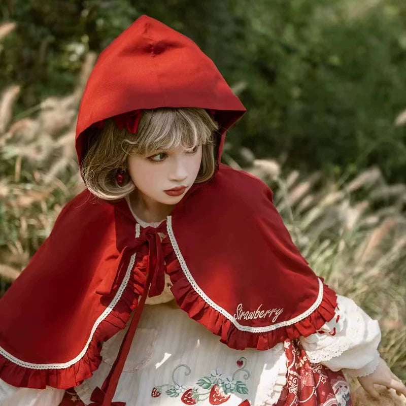 Winter Story Lolita Capes - Assorted Designs — Strawberry Diary Cape