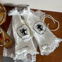 Cross flared sock covers