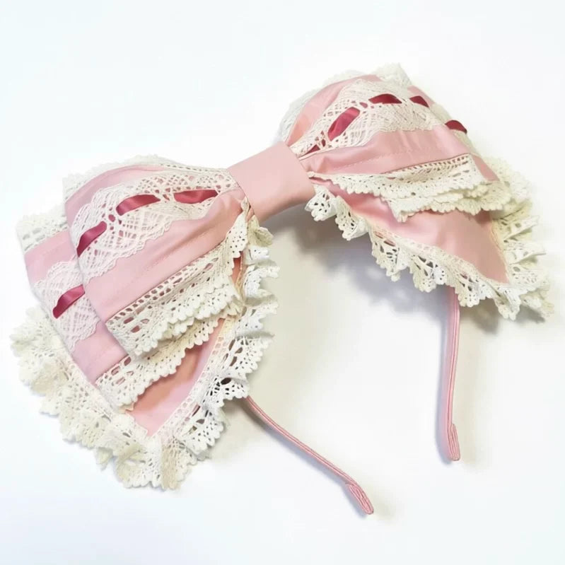RococoHeroin - Old School Lolita - KC with Layered Lace and Bows - product detail 2