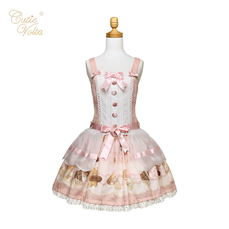 CutieVolta - Forever Happy Patisserie - Sweet Lolita OP & JSK Collection - product detail 9