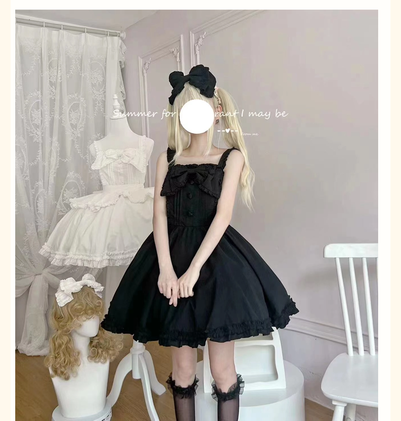 Sakurada Fawn - Plus Size Lolita JSK Dress - Multicolors JSK Dress