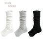 White + light gray + black, 3-pair pack / One Size