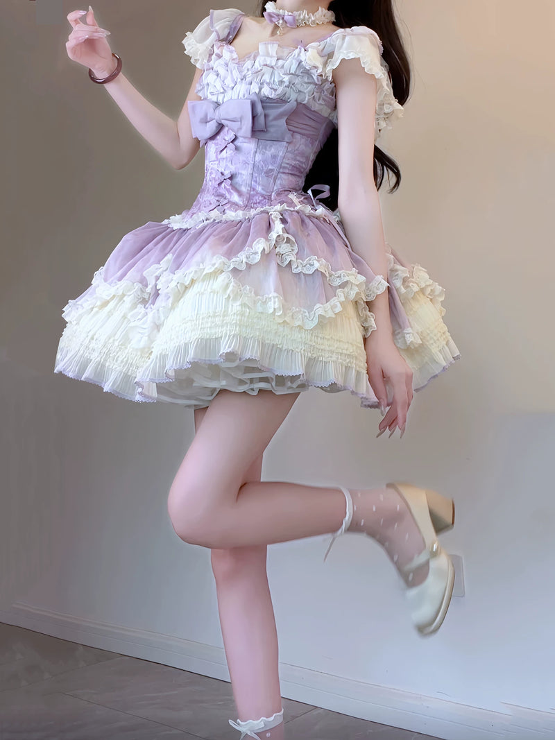 Wisteria Dream Qi Lolita JSK Dress - view 4