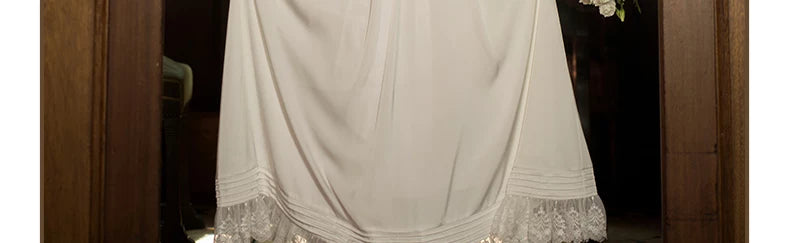 Inmorelli - Jasmine Manor - Edward OP dress with flared lace cuffs