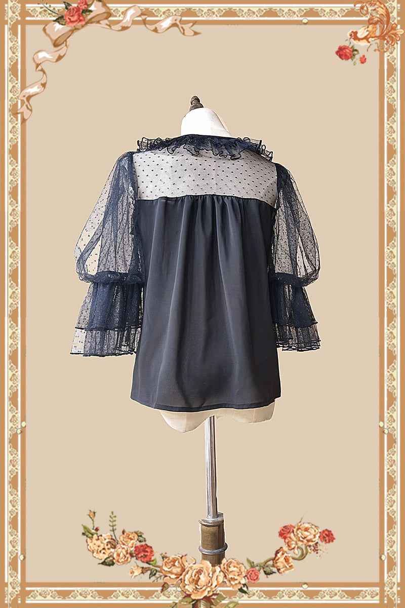 Infanta - Doll Lolita Puff Sleeve Blouse - Innerwear