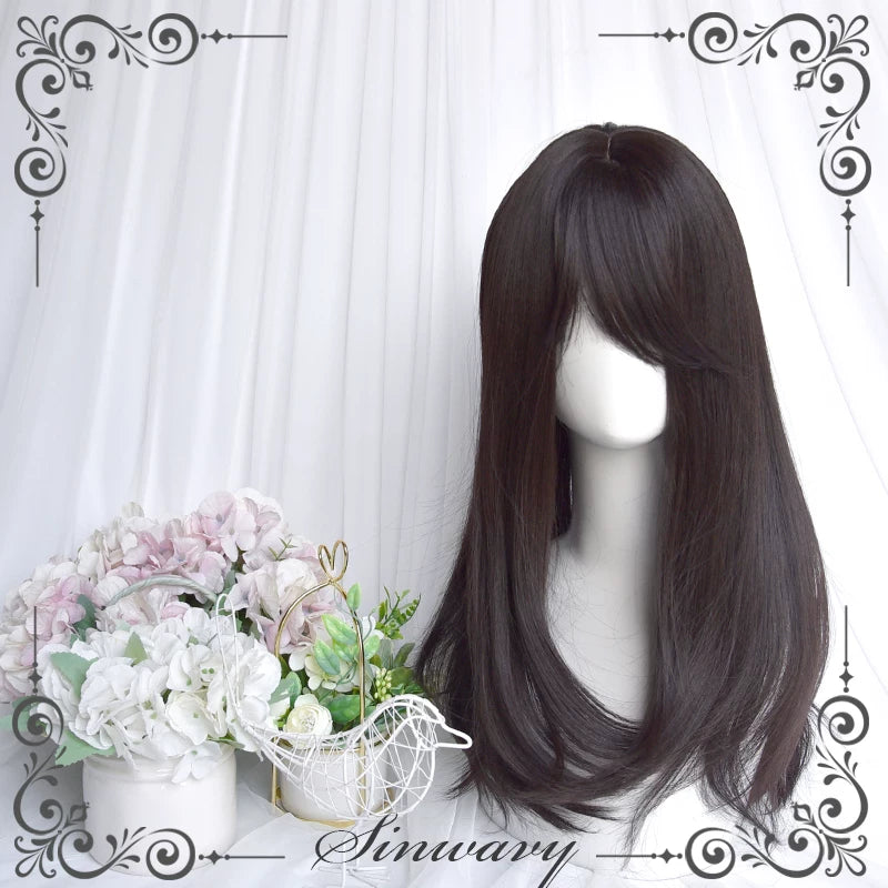 Sinwavy black-brown medium Lolita wig - view 5
