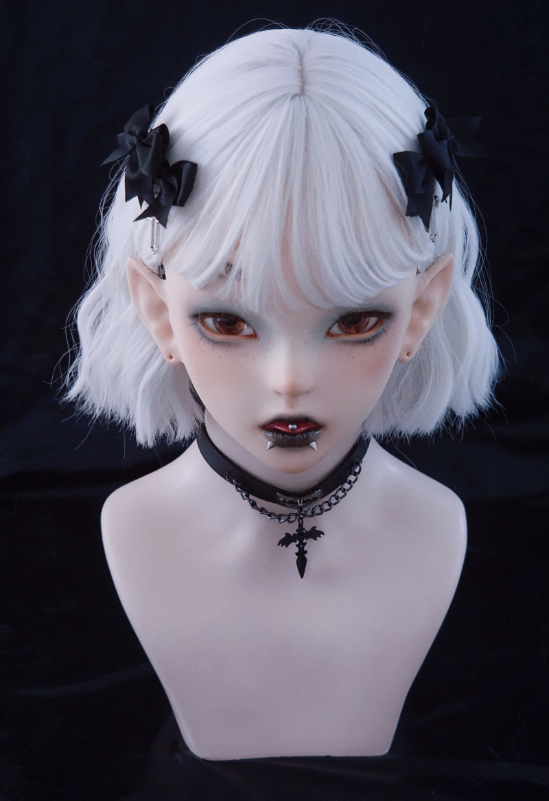 Strange Sugar - Gothic Lolita Cross bows headdress - Headwear