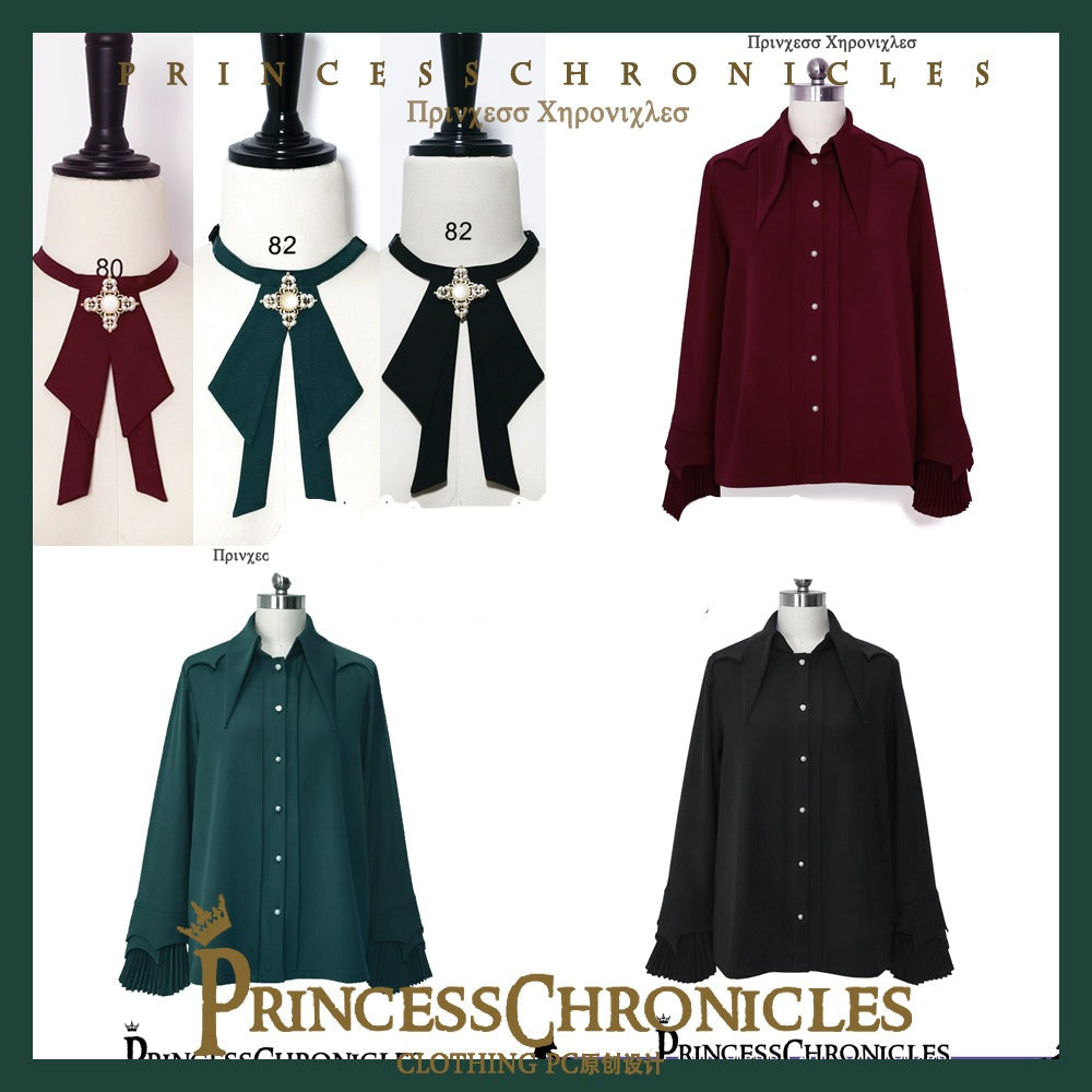 Princess Chronicles - Floating Phantom - Ouji Fashion Shirt, Long Sleeve