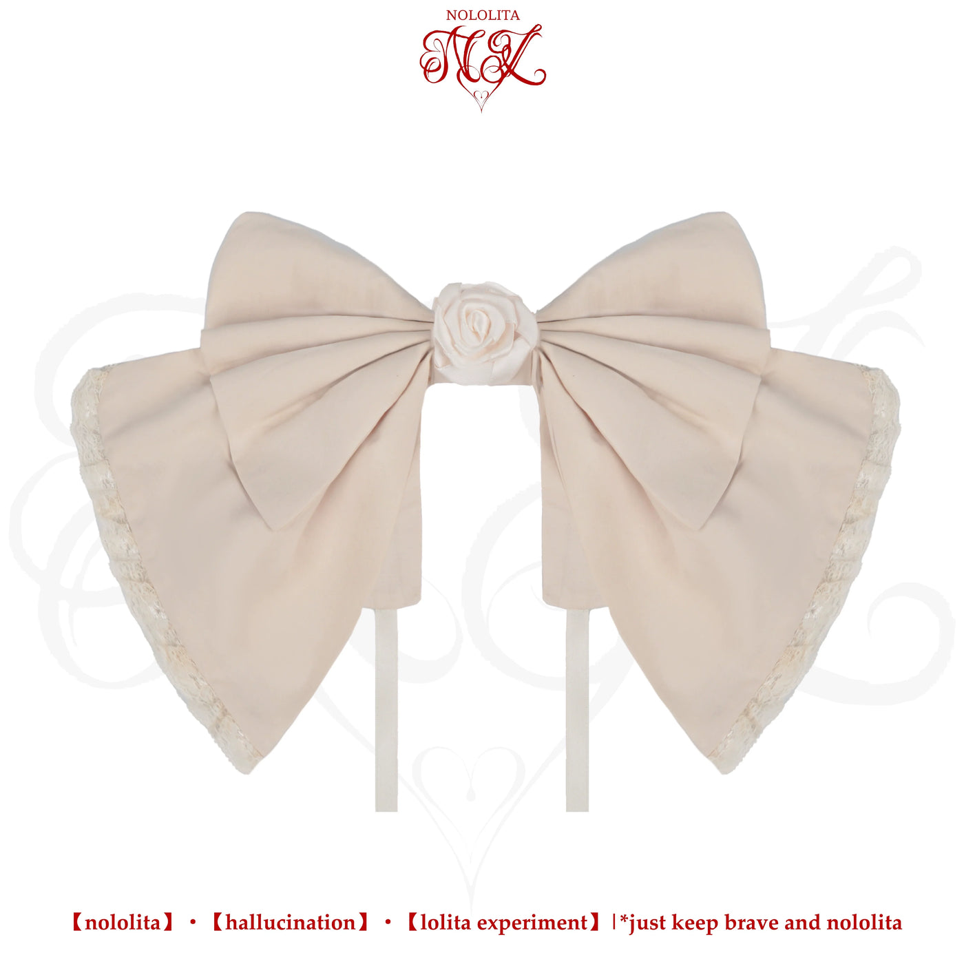 Nololita - Nightingale - Doll-Collar Blouse with Sleeve, Bow Tie and Lace Sock Options - option image