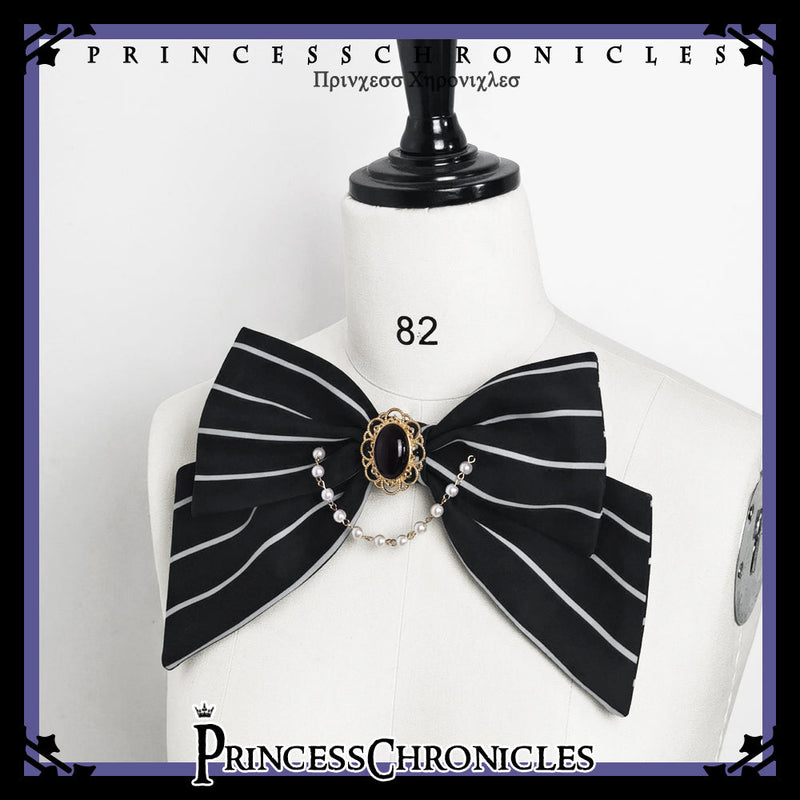 Rabbit Theater - Chessboard Ouji Fashion Shirt Set S Big Stripe Brooch (one size / choose M) - pre order