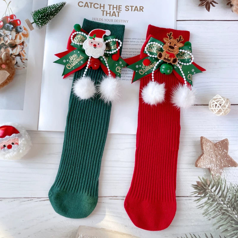 Christmas Light-Up Lolita Headwear & Accessory Options — Christmas Socks B