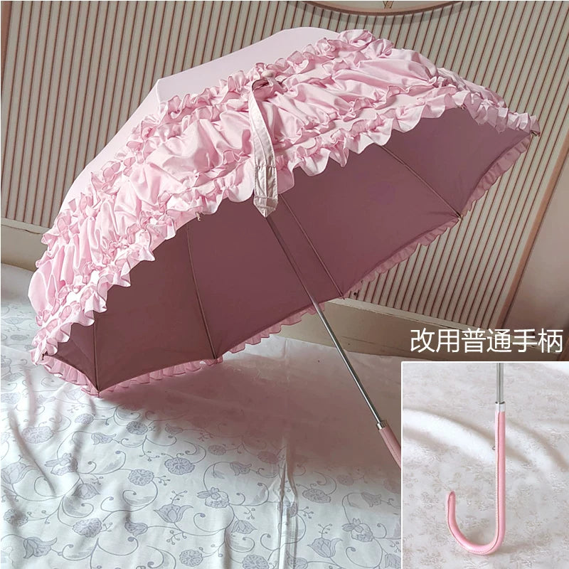 Independent Brand - Gothic Birdcage Lace Lolita Parasol - product image 10