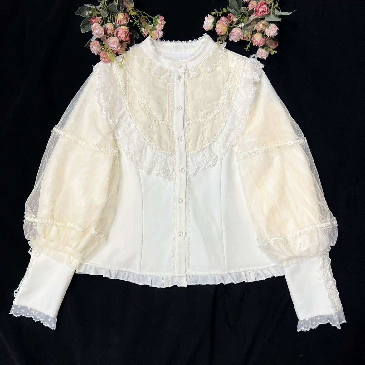 DMFS Lolita - Kawaii Lolita Shirt Winter Lolita - Shirt Innerwear