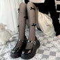 Black Stockings — Black Bows / One Size