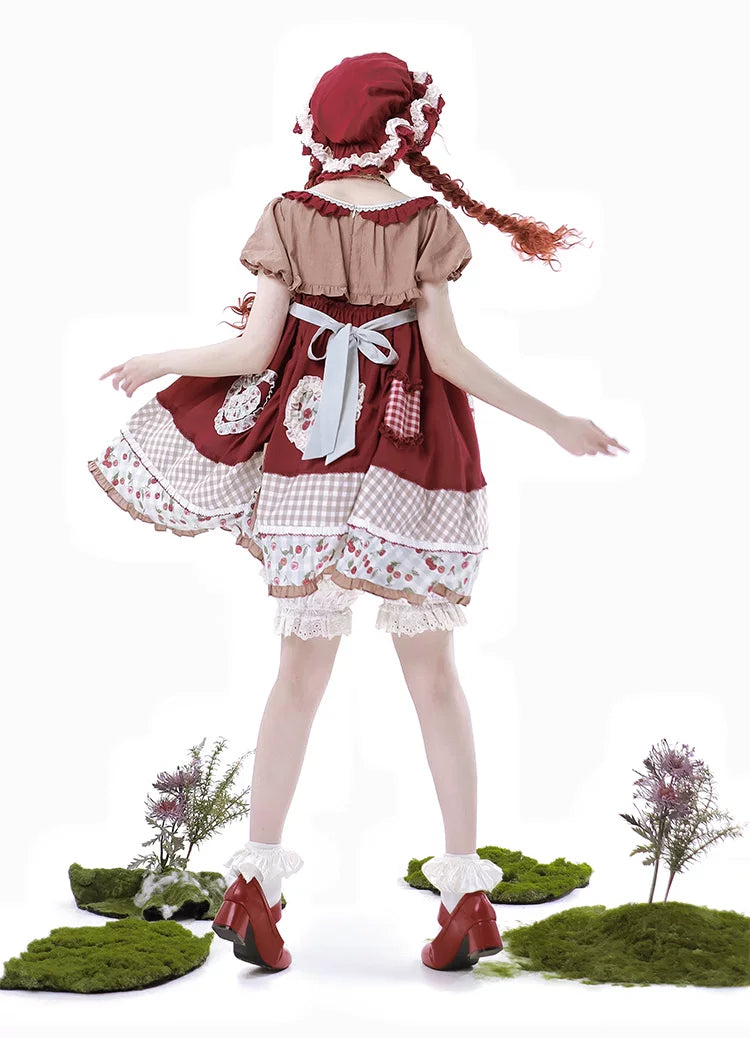 Baozi Pig - South Town Cherry - Cherry-Motif Headwear in BB Hat or BNT Styles