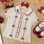 In Stock; Ships Within 10 Days; No 7-Day Change-of-Mind Returns / Strawberry Embroidered Blouse / S