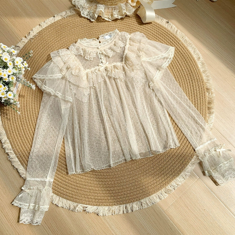 With PUJI - Iris Secret - Twins Lolita Summer Dress, Empire OP, Bodice JSK (L M S) 43540:778978