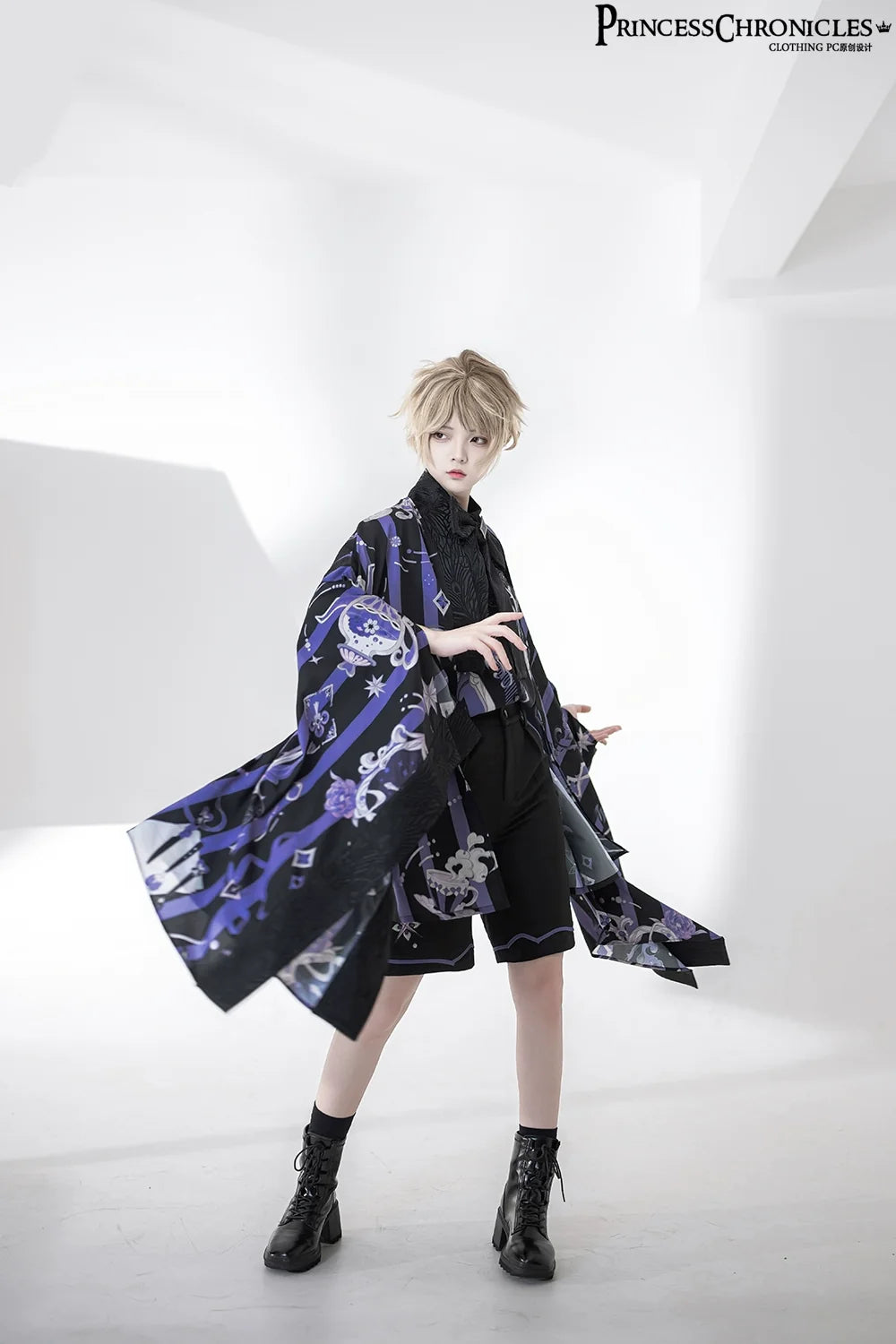Princess Chronicles - Summer Sunscreen Loose Vintage - Printed Haori Outerwear Innerwear