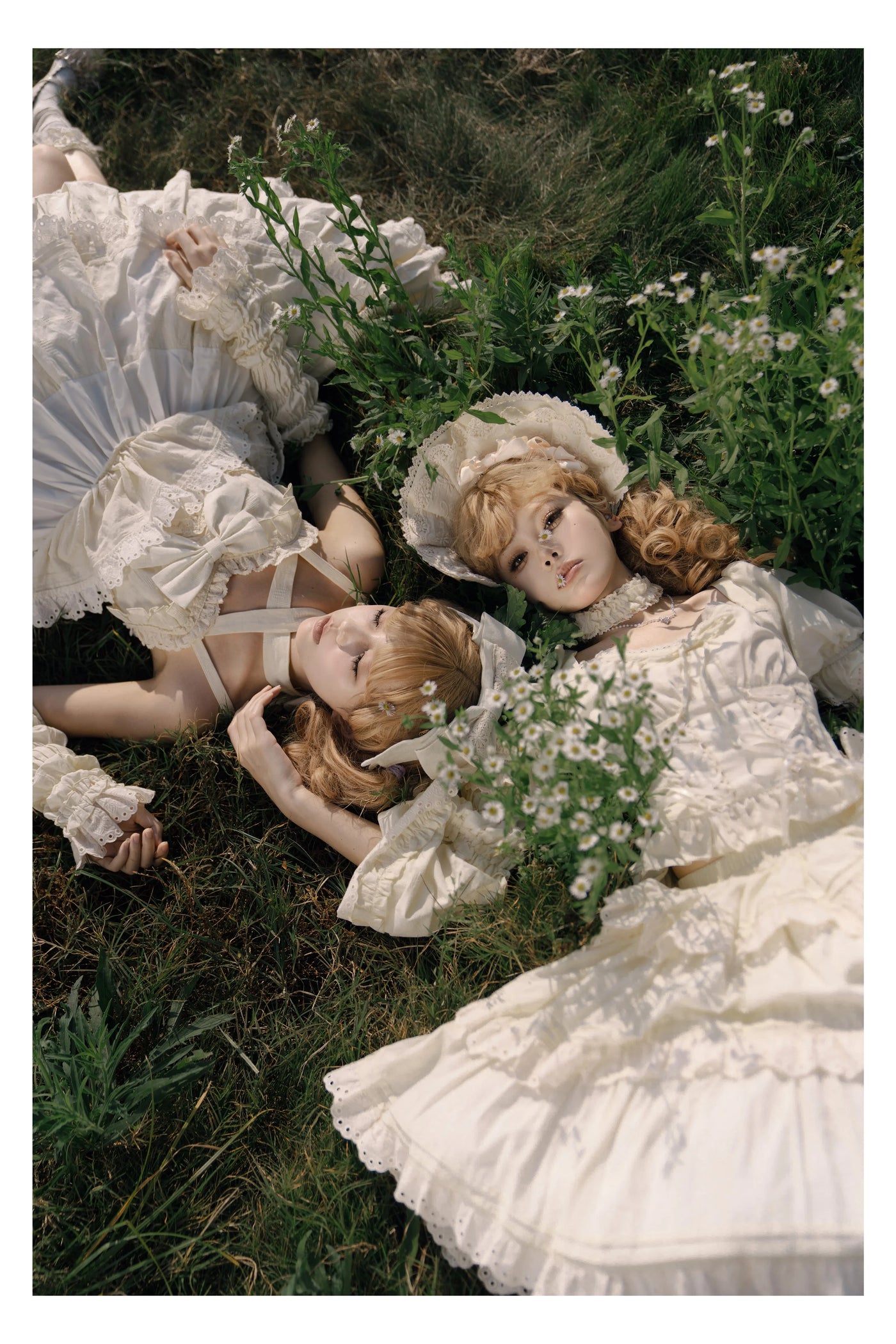 WF - Doll-Sense Solid Lolita Dress - Solid-color cotton Lolita dress