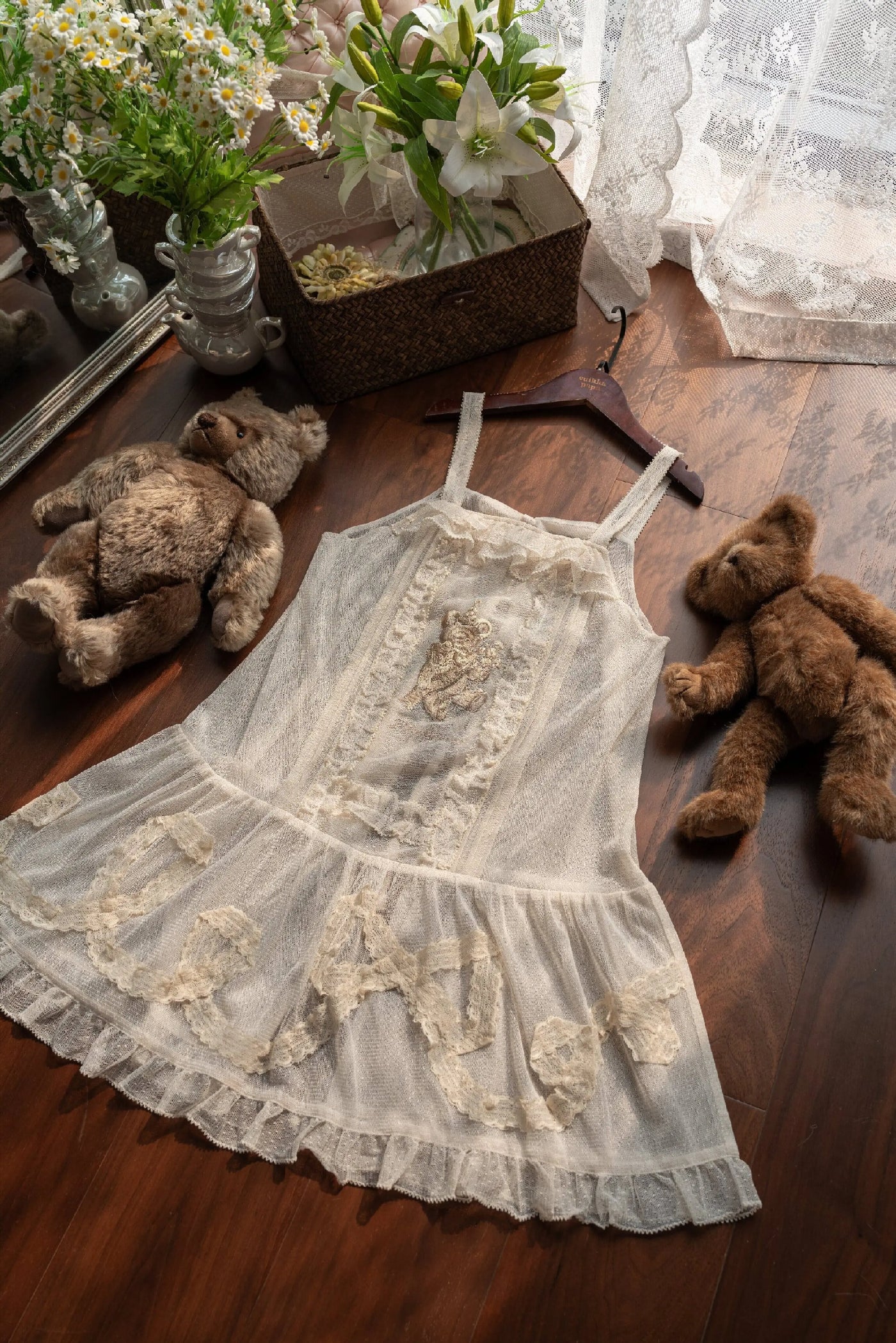 WF - Toy Box - Printed Doll-Style JSK with Pinafore and Apron Options