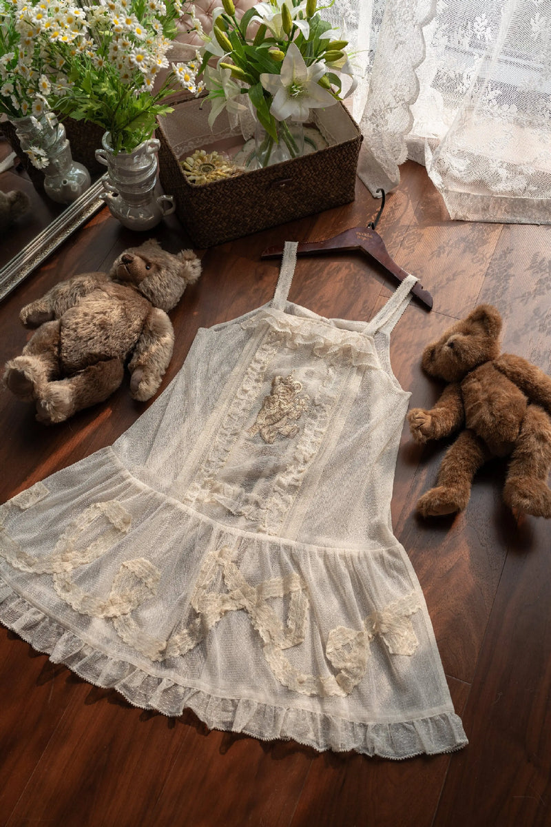 WF - Toy Box - Printed Doll-Style JSK with Pinafore and Apron Options