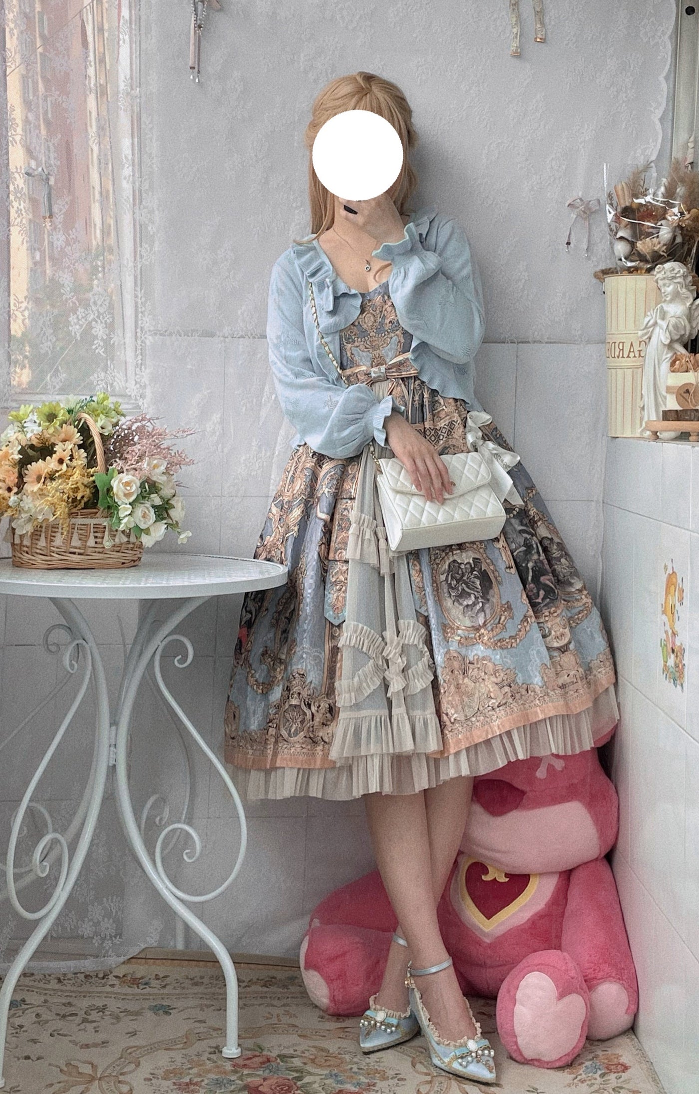Little Dipper - Sweet Lolita Coat Long-sleeved - Cotton Cardigan Outerwear