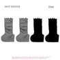 Gray + black, 2-pair set / One Size