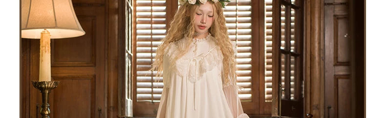 Inmorelli - Jasmine Manor - Edward OP dress with flared lace cuffs