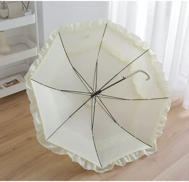 Independent Brand - Ruffle and Birdcage - Multi-Style Umbrellas with Lace Trims