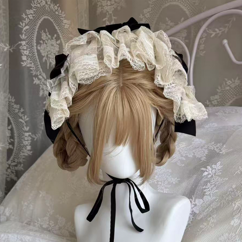 Moonlit Lily of the Valley Lolita - Mist Island Poem - French Classic Multi-Tier JSK Gown - detail view 5
