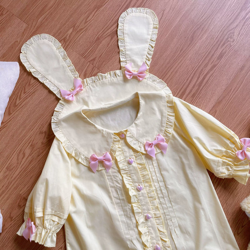 Hanguliang Cute Rabbit Blouse