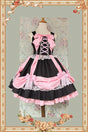 Single Item / Black & Pink JSK / S