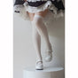 80d white over-the-knee socks, opaque / Velvet, skin-friendly, breathable, good elasticity