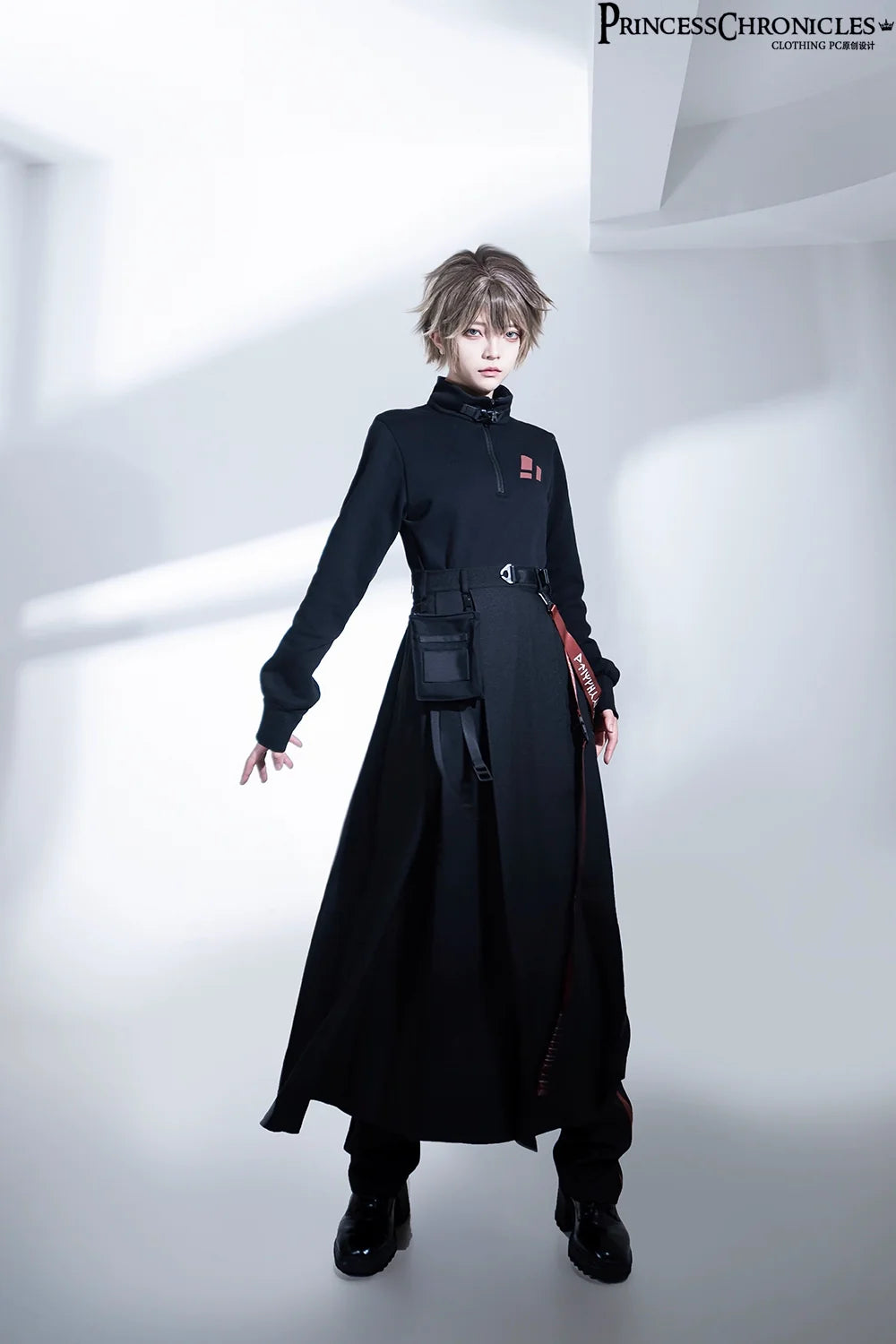 Princess Chronicles - Nameless Blade - Wasteland Techwear Handsome Skirt and Inner Shorts
