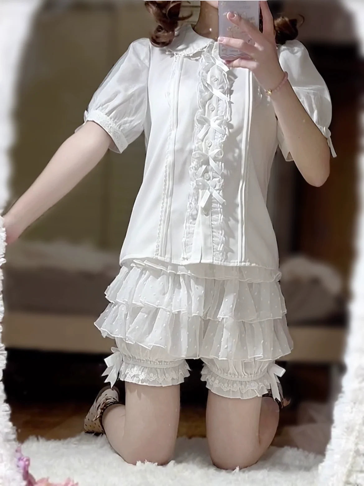 DMFS Lolita - Daily Lolita Bloomers - Safety Anti-Exposure Lace Shorts Other Surprise