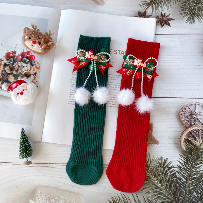 Christmas Light-Up Lolita Headwear & Accessory Options — Christmas Socks A
