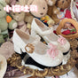 White - 4.5 cm Heel / 34