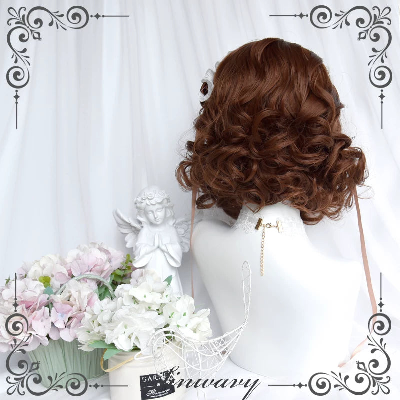 Sinwavy Sugar Bean honey brown curly wig - view 4
