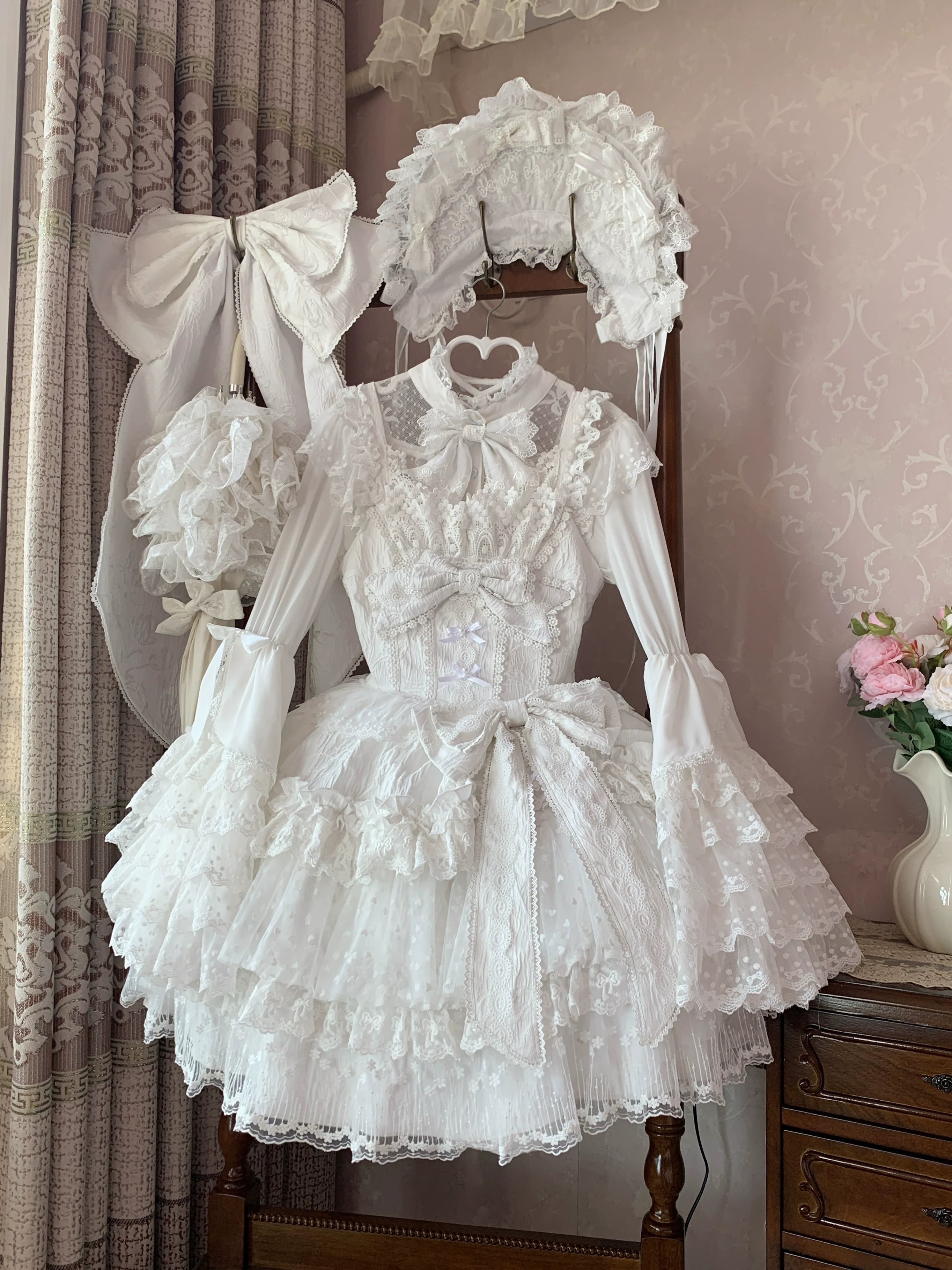 Snow Meow  - Sweet Princess Lolita Cute Flower Marriage Daily Sweet Girl