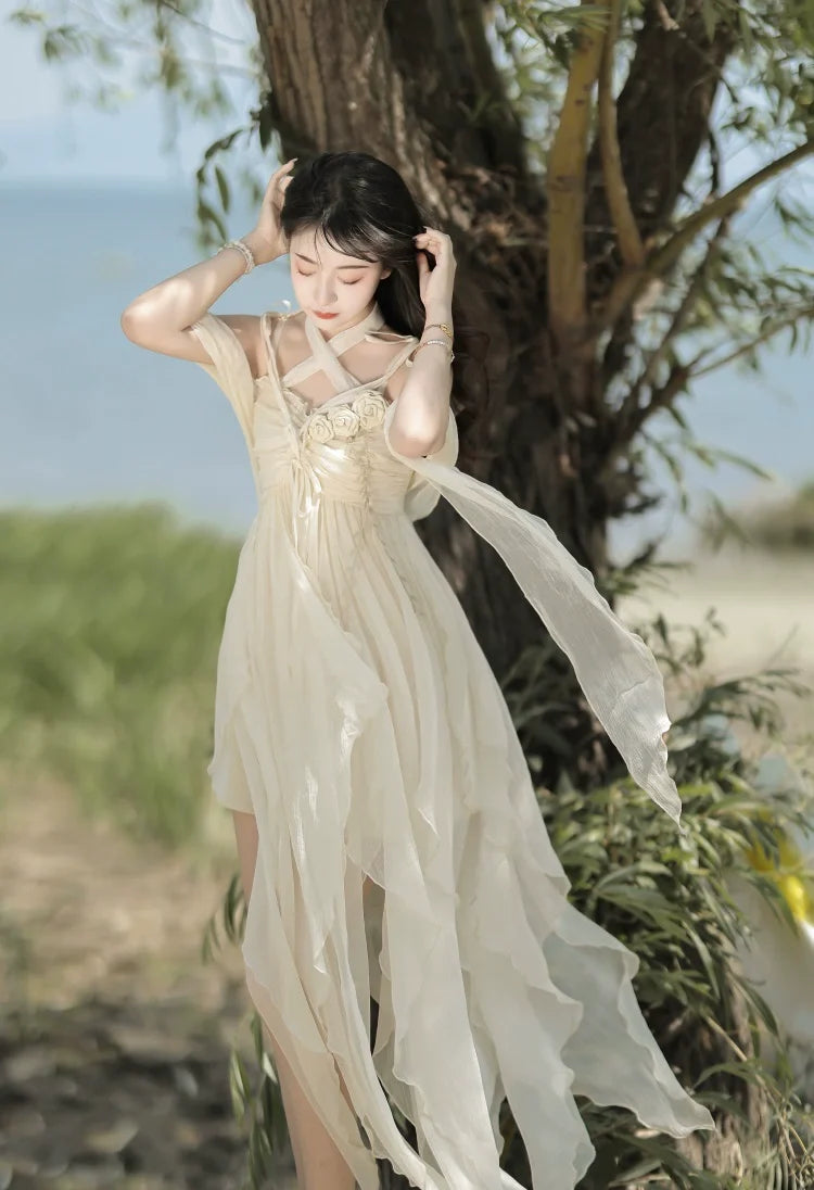 Letters from Unknown Star - Letters from Unknown Stars - Daily Lolita JSK Dress Summer Elegant Dress