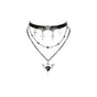 Black necklace (one size, select M) In stock / S