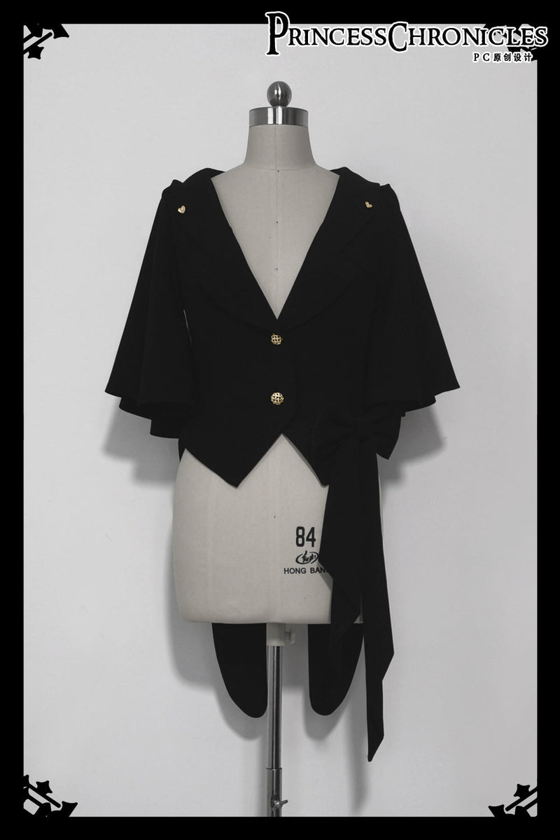 Princess Chronicles - Hunting Rabbit - Ouji Lolita Rabbit Ears Coat & Shirt Set
