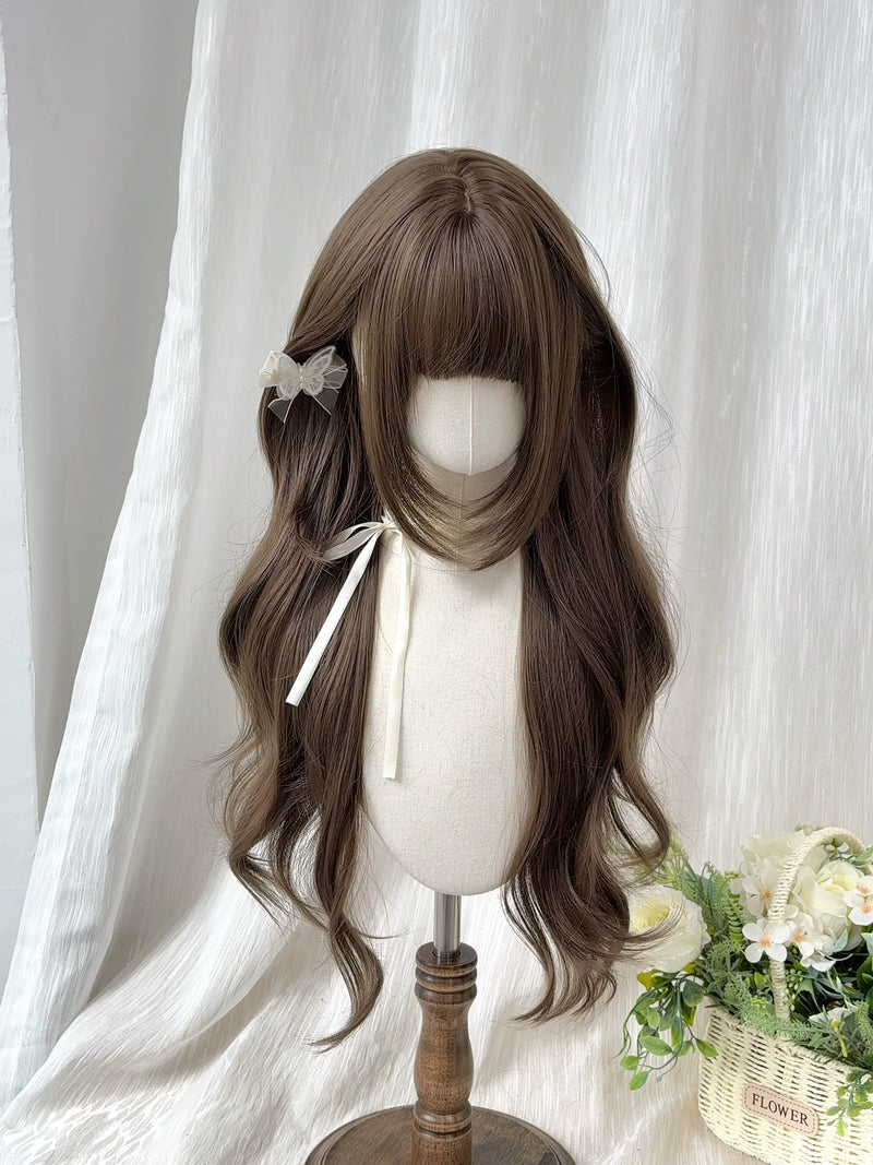Kunkun Fish Youth Story grey-brown wavy wig - view 6