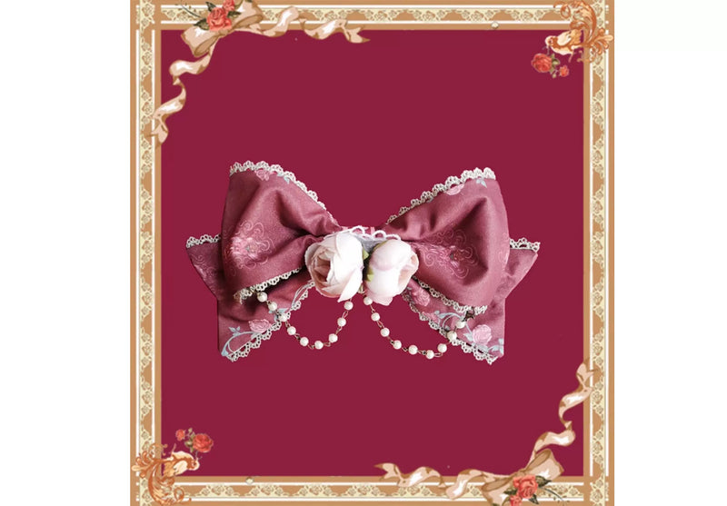 Infanta - Belle and the Beast - Headbows & Floral Brooches