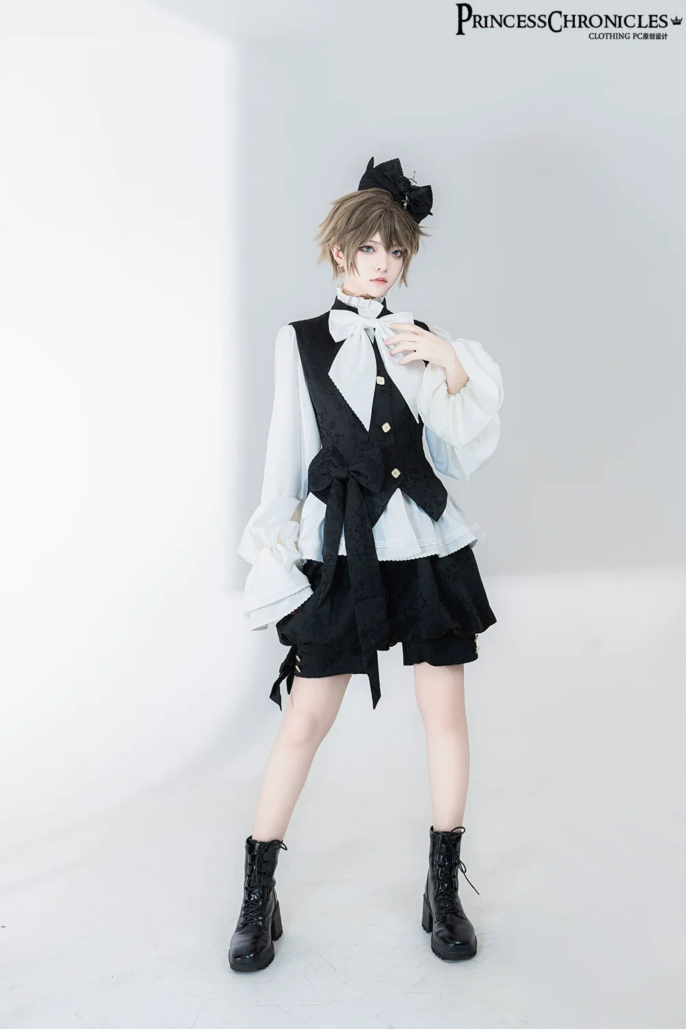 Princess Chronicles - Hunting Rabbit 2.0 - Ouji Lolita Retro Cool Prince Shirt
