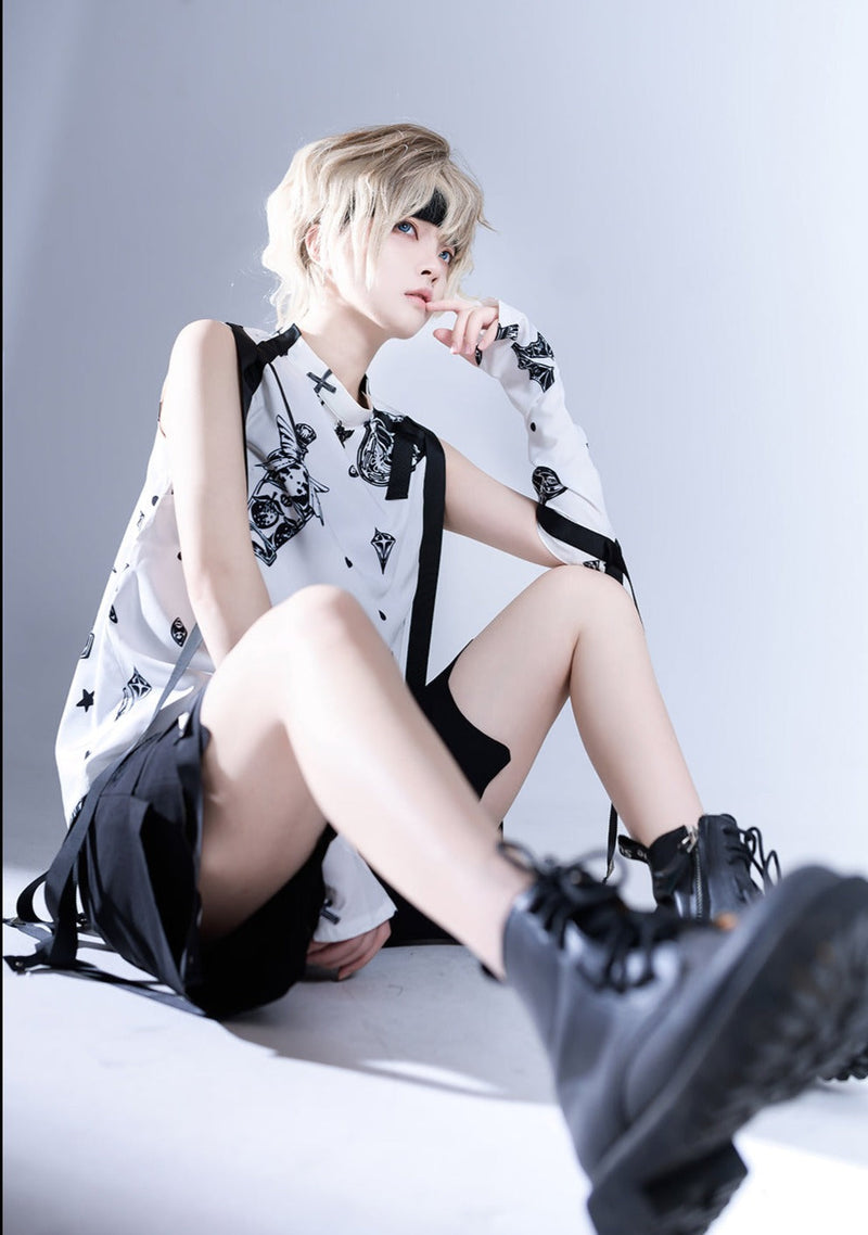 Princess Chronicles - Shadow Story - Sleeveless Daily Summer Shirt