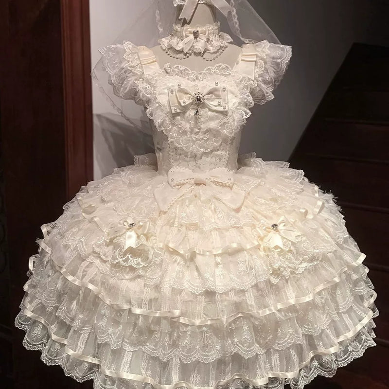 Hanguliang Feather Ballad Bridal JSK